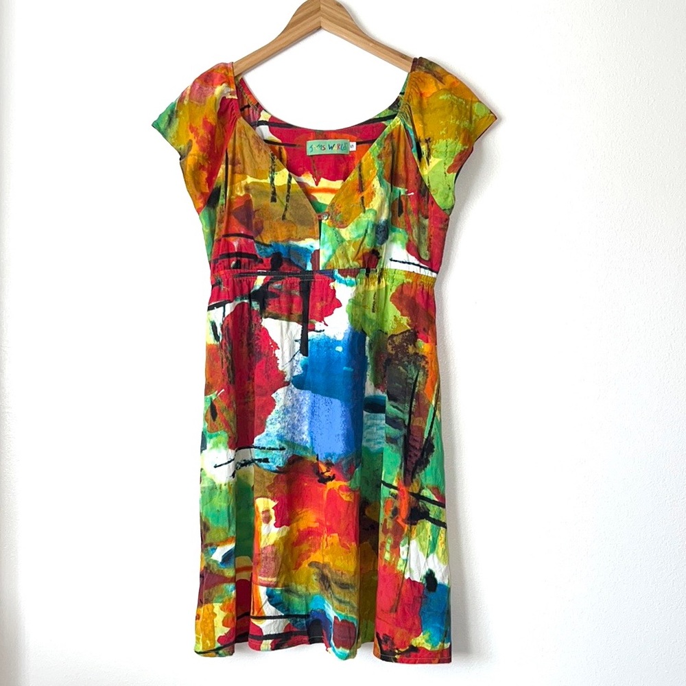 Jams World V-Neck Mini Dress